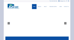 Desktop Screenshot of page-int.com